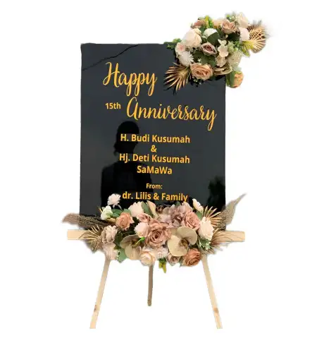 Papan Bunga Akrilik Gumay Ulu